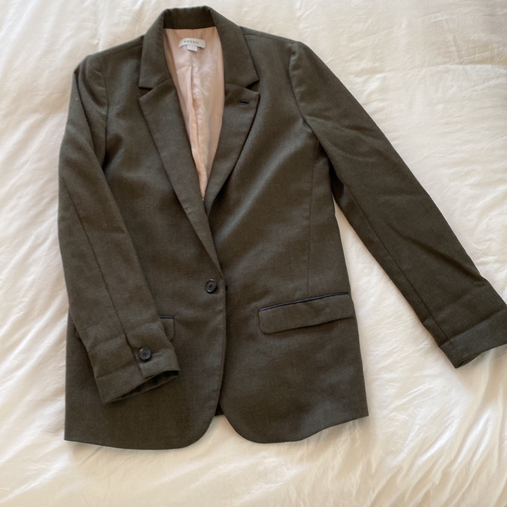 Fossil Wool Blazer - Women’s size 6